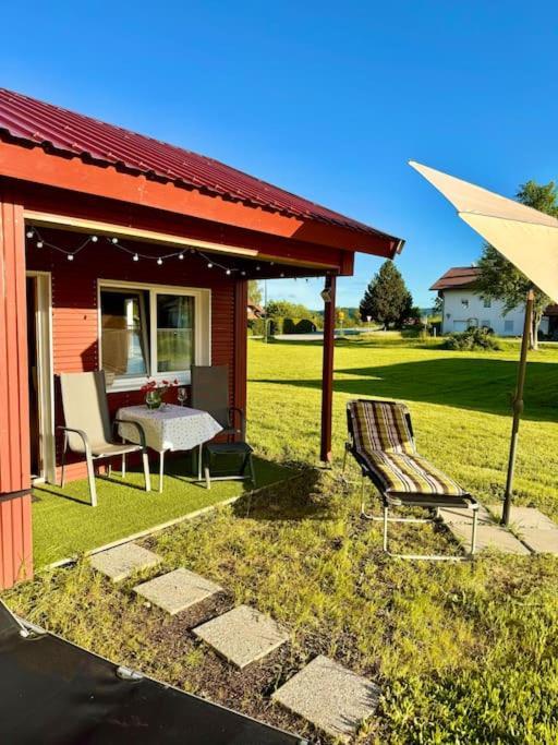 Cozy I Blockhuette Im Nationalpark I Ferienwohnung Neureichenau Eksteriør billede